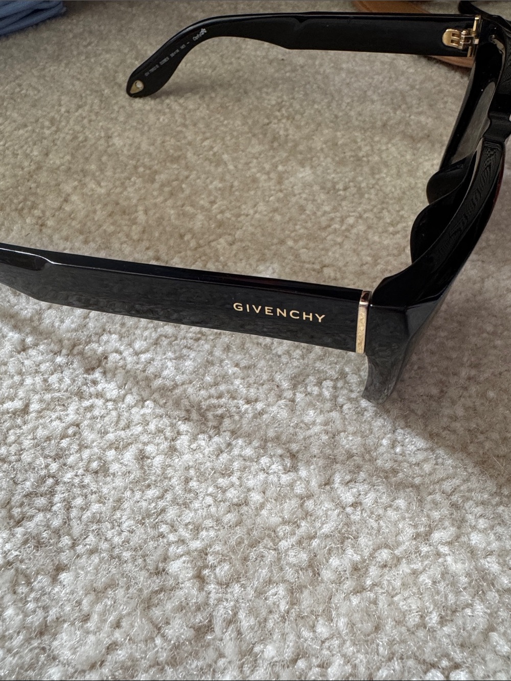 Givenchy Oversized Black Square Sunglasses - Picture 2 of 5